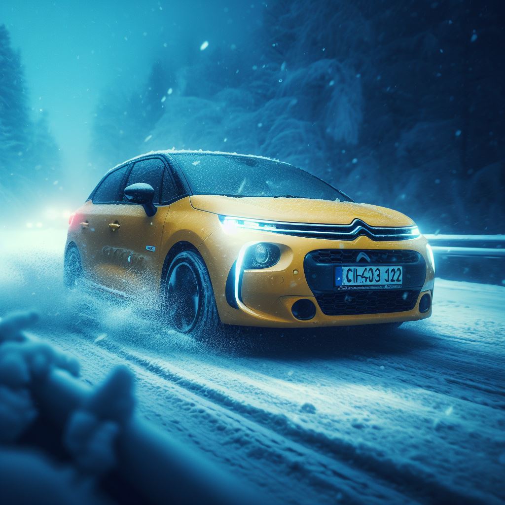 Citroen in Snow | Citroen Bristol | Chandler Motor Company